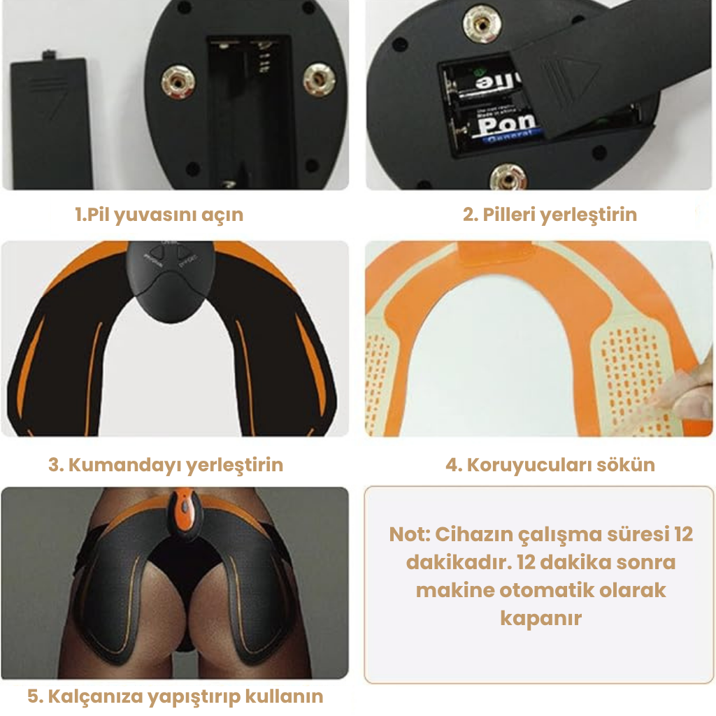 Curvella™ EMS Kalça Şekillendirici