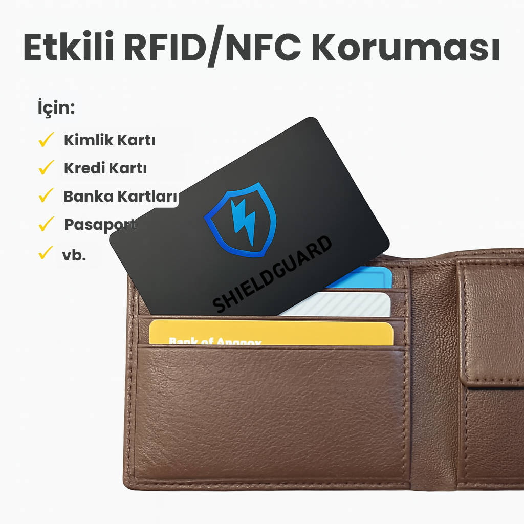 ShieldGuard® RFID/NFC Koruma Kartı