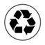 geri dönüştürülebilir ikonu