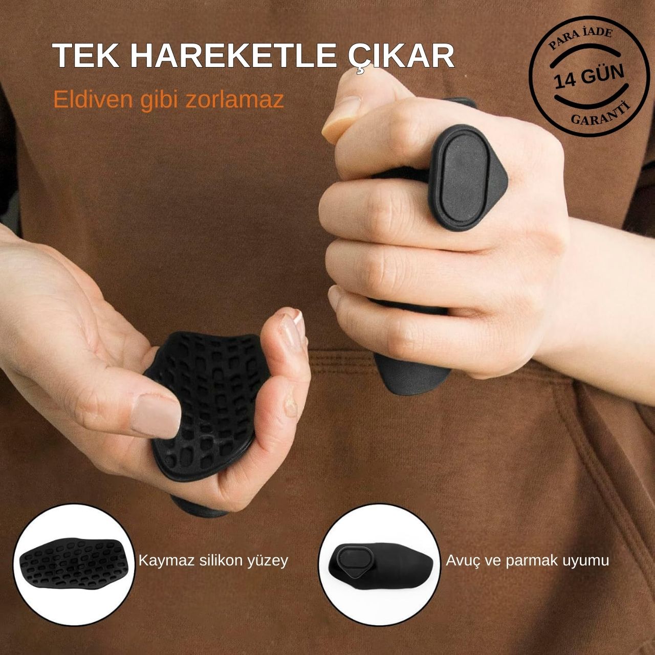 GripFix™ Ergonomik Kaymaz Antrenman Kavrama Aparatı